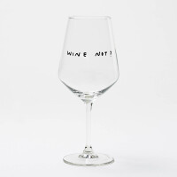 "Wine Not" Weinglas by Johanna Schwarzer...