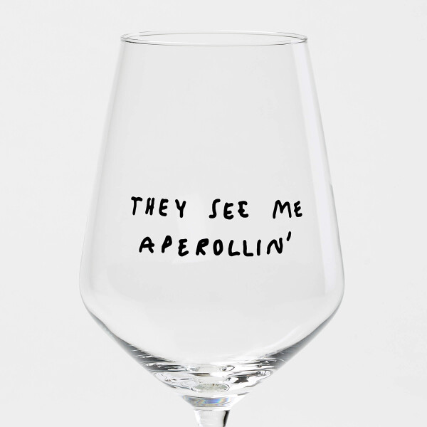 "They See Me Rollin" Glas by Johanna Schwarzer × selekkt