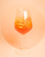 "They See Me Aperollin" Glas by Johanna Schwarzer × selekkt