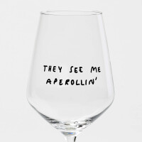 "They See Me Rollin" Glas by Johanna Schwarzer...