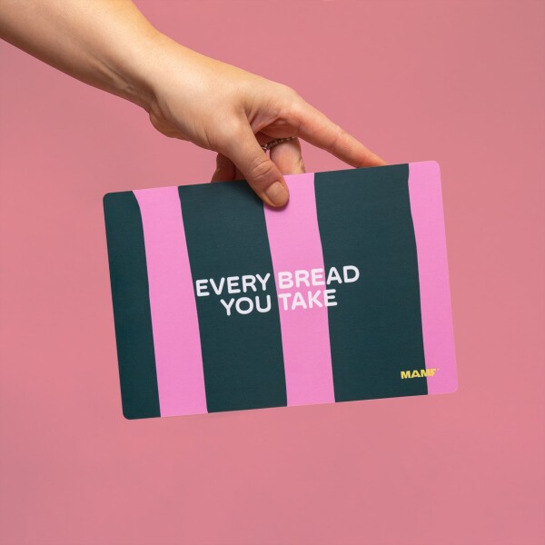 MAMF® "Every Bread You Take" Frühstücksbrettchen