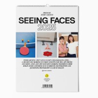 "Seeing Faces" Fotokalender 2025 by Studio Likeness