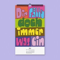 "Willst du nicht mal was Richtiges arbeiten" Kalender 2026 by Chris Campe