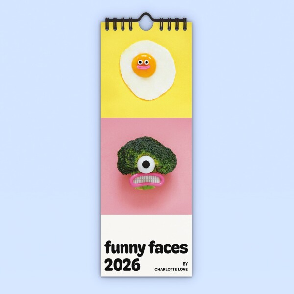 "Funny Faces" Kalender 2026 by Charlotte Love