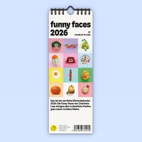 "Funny Faces" Kalender 2026 by Charlotte Love