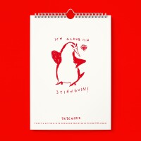 "Ich glaub ich Spinnguin! Schon 2026?!" Kalender by Gianluca Scigliano