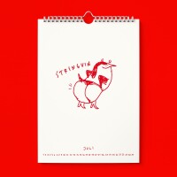 "Ich glaub ich Spinnguin! Schon 2026?!" Kalender by Gianluca Scigliano