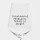 "Champagne Problems. Prosecco Budget." Weinglas by Johanna Schwarzer × selekkt