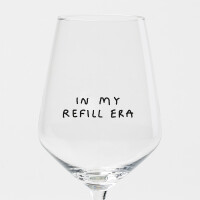 "In My Refill Era" Weinglas by Johanna...