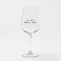 "In My Refill Era" Weinglas by Johanna Schwarzer × selekkt
