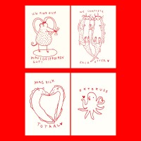 10 tierisch liebe Postkarten: Set zum Verschicken &...