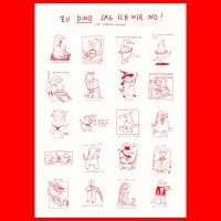 "Zu Dino sag ich nie no" DIN A2 Plakat von...