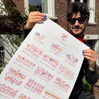 "Ein Krokus" DIN A2 Plakat (limitiert) von...