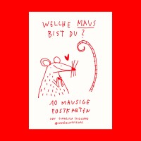 10 mausige Postkarten: Set zum Verschicken &...