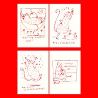 10 mausige Postkarten: Set zum Verschicken & Verschenken von Gianluca Scigliano