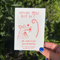 10 mausige Postkarten: Set zum Verschicken & Verschenken von Gianluca Scigliano