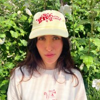 "Biene Chaya" Cap (pastel lemon) von Gianluca...