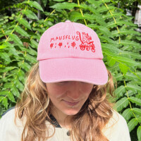 "Mausflug" Cap (vintage dusky pink) von Gianluca Scigliano